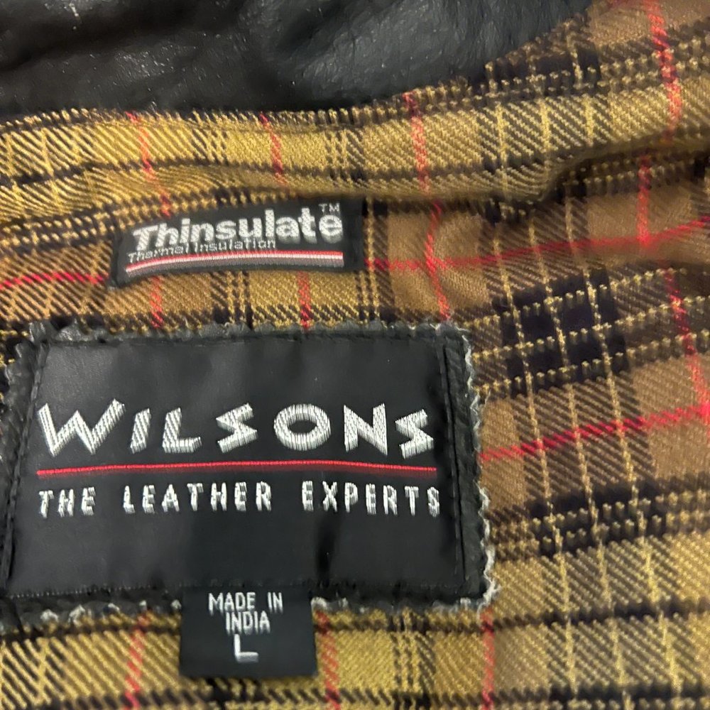 Wilson leather winter jacket - Picture 4 of 16